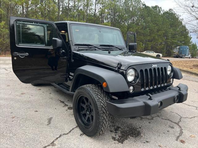 used 2017 Jeep Wrangler Unlimited car, priced at $17,999