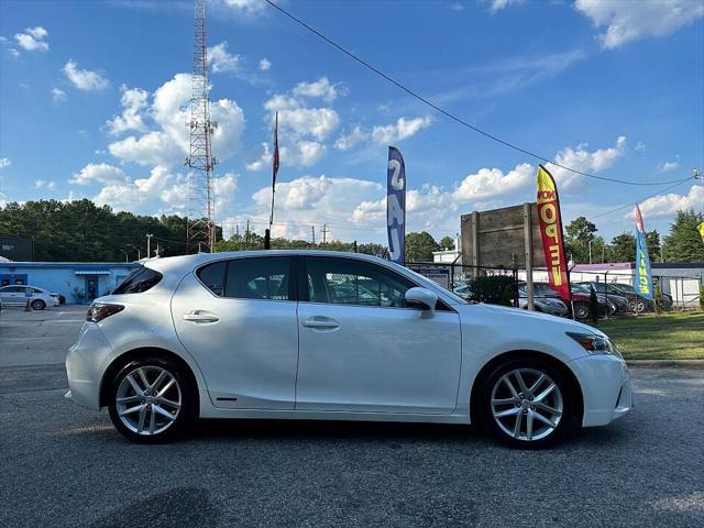 used 2014 Lexus CT 200h car, priced at $13,999