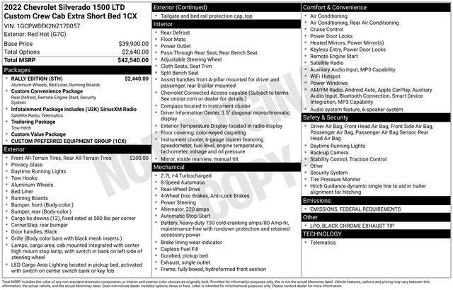 used 2022 Chevrolet Silverado 1500 car, priced at $31,342