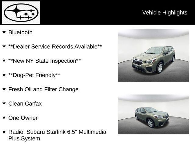 used 2021 Subaru Forester car, priced at $19,258