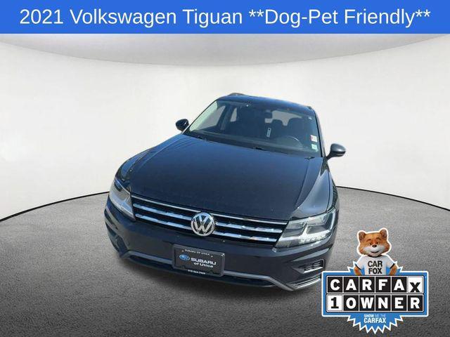 used 2021 Volkswagen Tiguan car, priced at $21,352