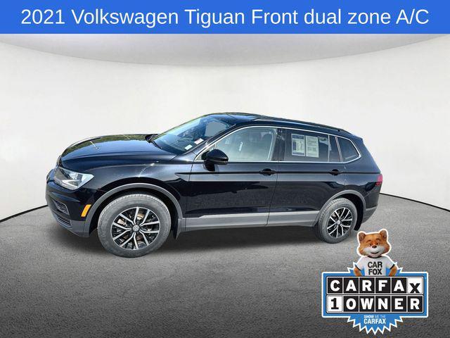 used 2021 Volkswagen Tiguan car, priced at $21,352
