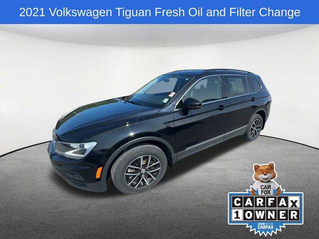 used 2021 Volkswagen Tiguan car, priced at $21,352