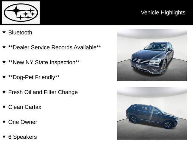 used 2021 Volkswagen Tiguan car, priced at $21,352