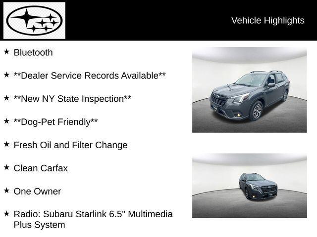 used 2023 Subaru Forester car, priced at $26,267