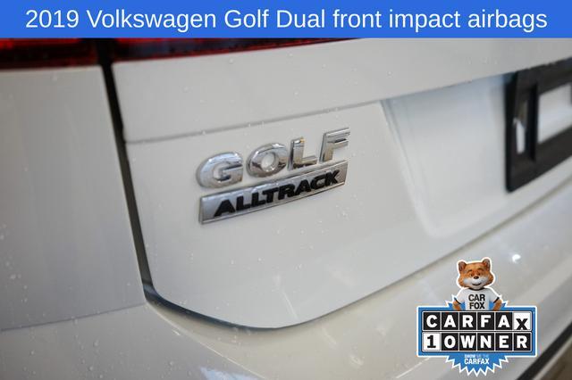 used 2019 Volkswagen Golf Alltrack car, priced at $23,943