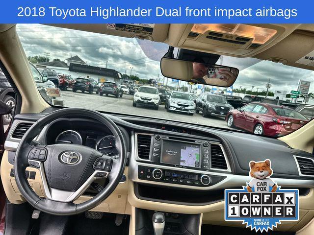 used 2018 Toyota Highlander Hybrid car, priced at $20,813