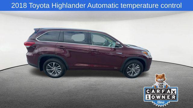 used 2018 Toyota Highlander Hybrid car, priced at $20,813