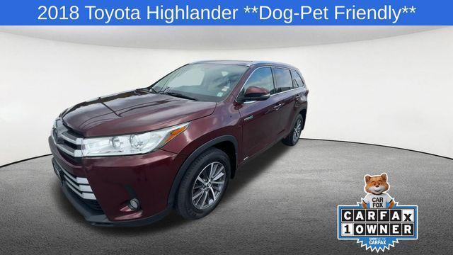 used 2018 Toyota Highlander Hybrid car, priced at $20,813