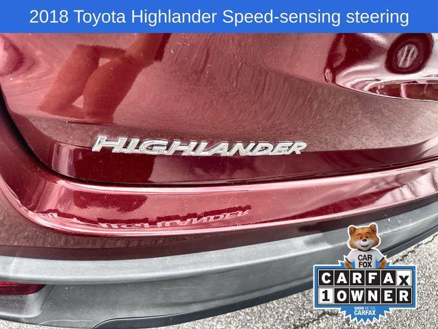used 2018 Toyota Highlander Hybrid car, priced at $20,813