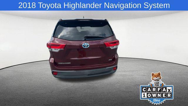 used 2018 Toyota Highlander Hybrid car, priced at $20,813