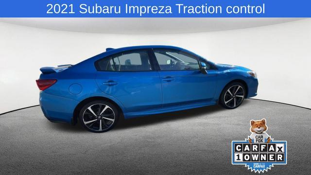used 2021 Subaru Impreza car, priced at $19,433