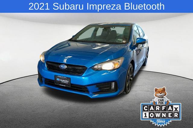 used 2021 Subaru Impreza car, priced at $19,521