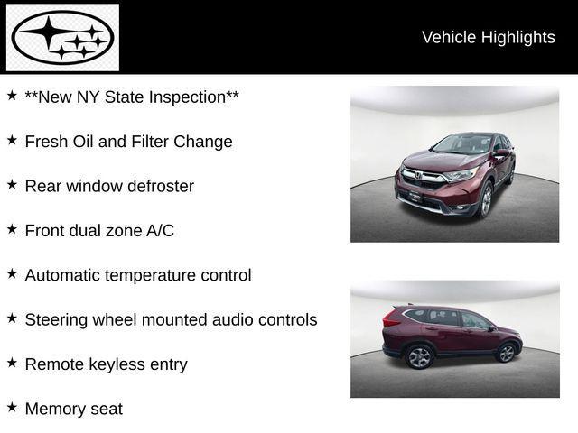 used 2017 Honda CR-V car, priced at $17,512