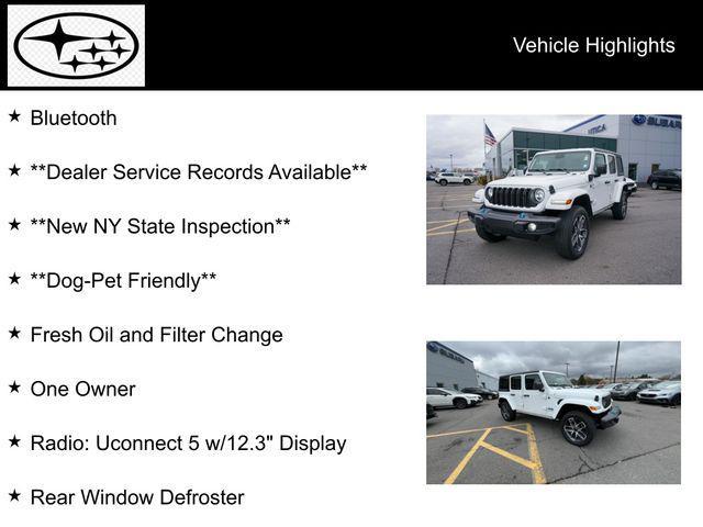 used 2024 Jeep Wrangler 4xe car, priced at $36,926