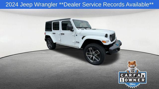 used 2024 Jeep Wrangler 4xe car, priced at $36,926