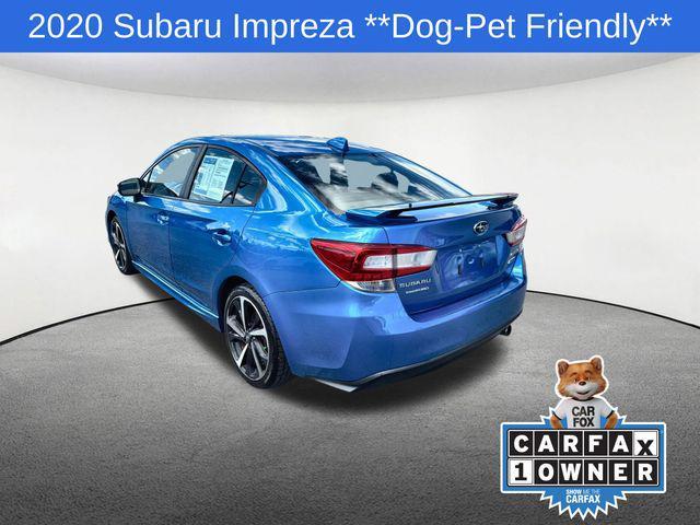 used 2020 Subaru Impreza car, priced at $15,115