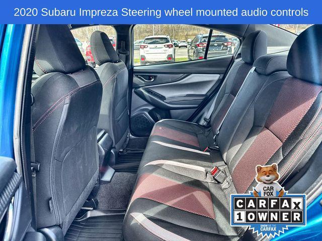 used 2020 Subaru Impreza car, priced at $15,115