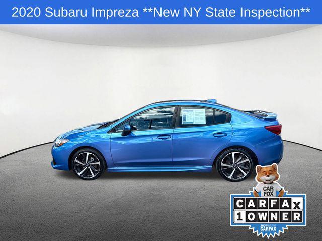 used 2020 Subaru Impreza car, priced at $15,115