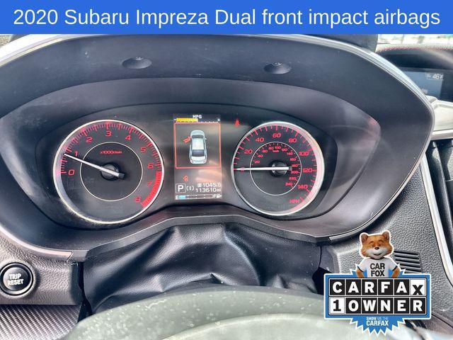 used 2020 Subaru Impreza car, priced at $15,115