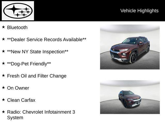 used 2023 Chevrolet TrailBlazer car, priced at $23,370