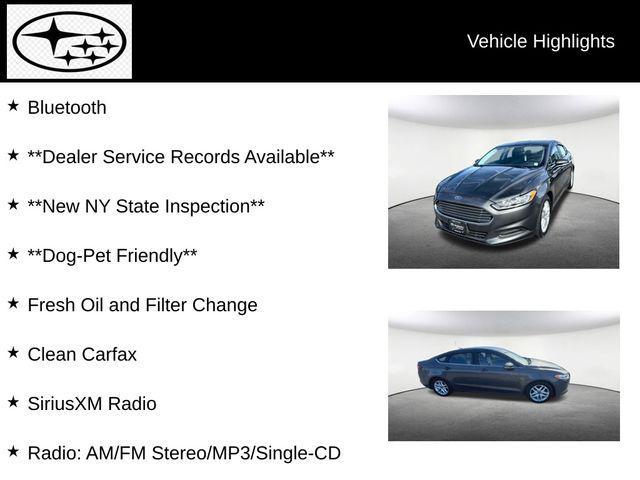 used 2016 Ford Fusion car, priced at $9,000