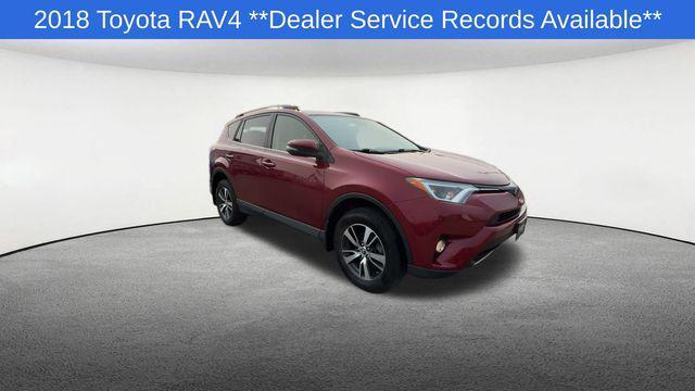 used 2018 Toyota RAV4 car, priced at $18,502
