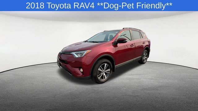 used 2018 Toyota RAV4 car, priced at $18,502