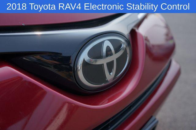 used 2018 Toyota RAV4 car, priced at $18,502