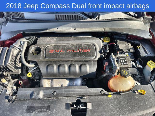 used 2018 Jeep Compass car, priced at $15,282