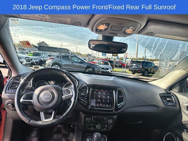 used 2018 Jeep Compass car, priced at $15,282