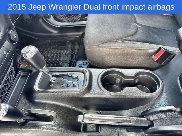 used 2015 Jeep Wrangler Unlimited car, priced at $15,916