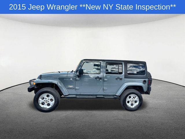 used 2015 Jeep Wrangler Unlimited car, priced at $15,916