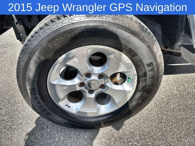 used 2015 Jeep Wrangler Unlimited car, priced at $15,916