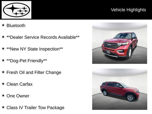 used 2022 Ford Explorer car, priced at $31,626