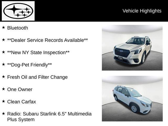 used 2022 Subaru Forester car, priced at $29,322