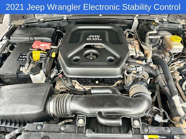 used 2021 Jeep Wrangler car, priced at $32,341