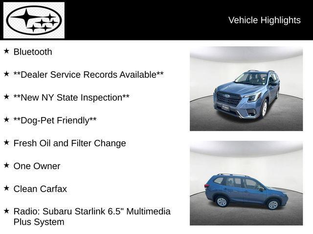 used 2022 Subaru Forester car, priced at $25,911