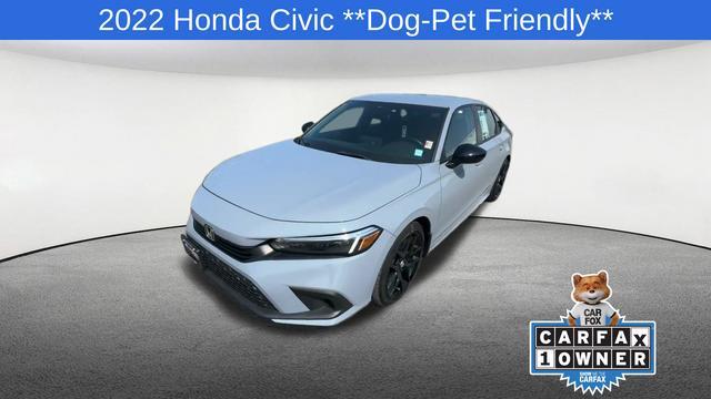 used 2022 Honda Civic car, priced at $24,152