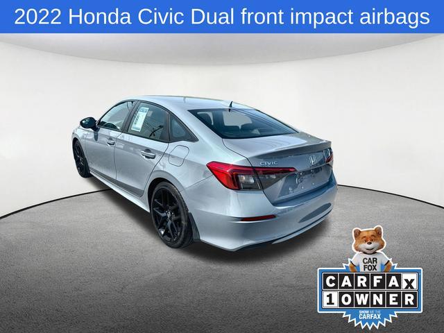 used 2022 Honda Civic car, priced at $24,152