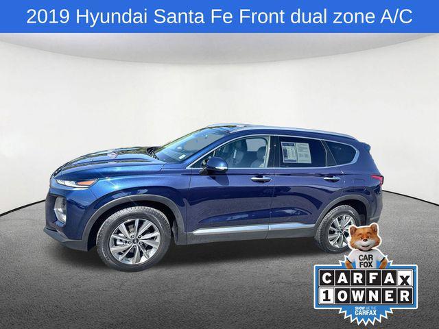 used 2019 Hyundai Santa Fe car, priced at $17,948