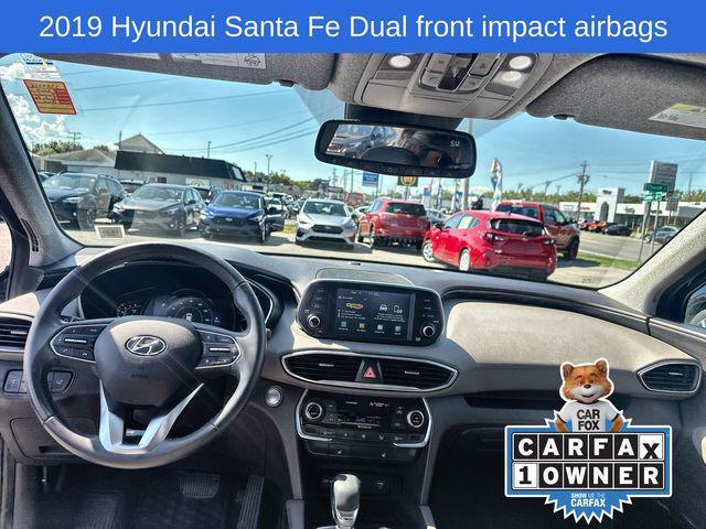 used 2019 Hyundai Santa Fe car, priced at $17,948