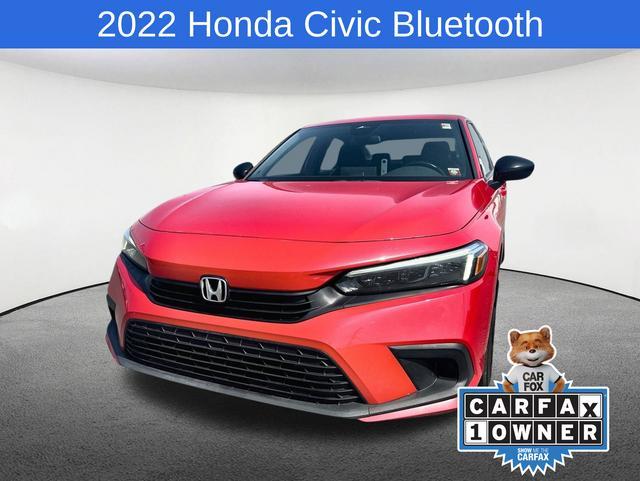 used 2022 Honda Civic car, priced at $21,750