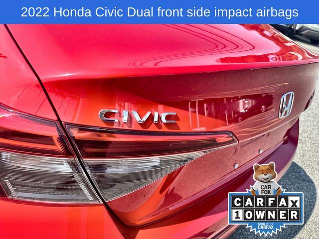 used 2022 Honda Civic car, priced at $21,750