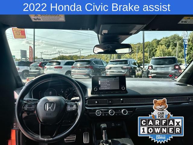 used 2022 Honda Civic car, priced at $21,750