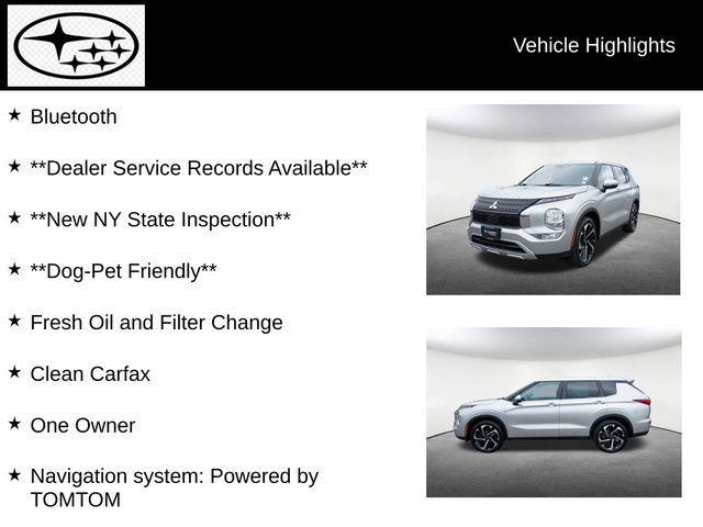 used 2022 Mitsubishi Outlander car, priced at $24,923