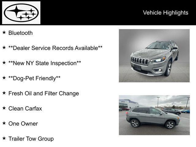 used 2019 Jeep Cherokee car, priced at $17,581