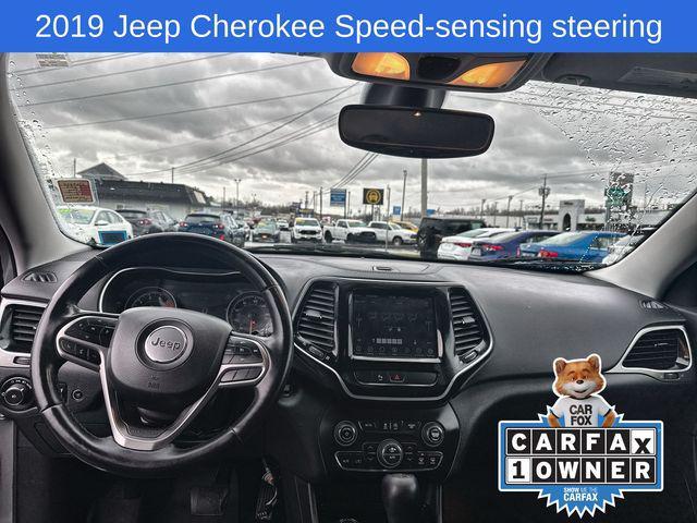 used 2019 Jeep Cherokee car, priced at $17,581