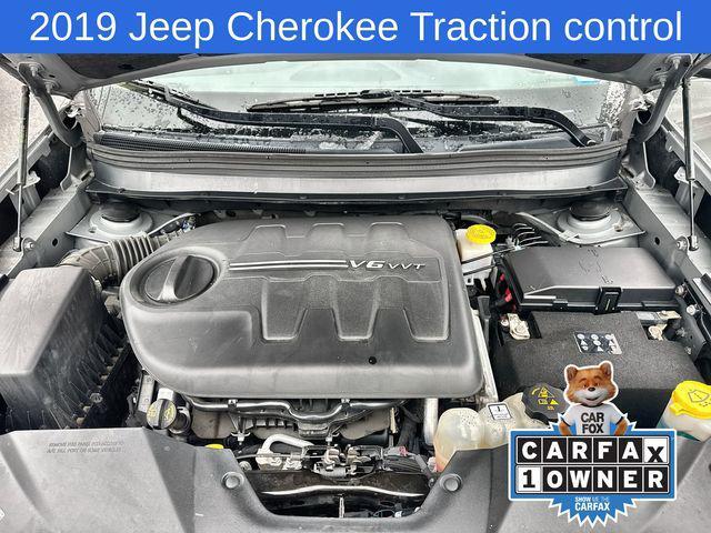 used 2019 Jeep Cherokee car, priced at $17,581