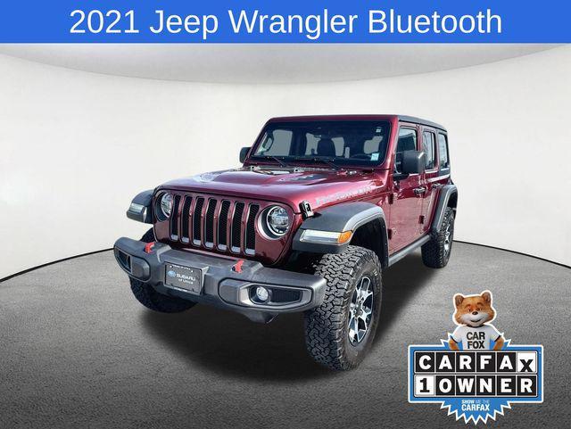 used 2021 Jeep Wrangler Unlimited car, priced at $39,921